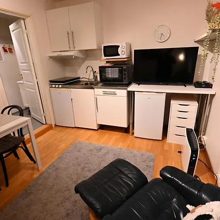 One-room Dorm With Kitchenette, Bath, Bed 140x200 Appartement Stavanger